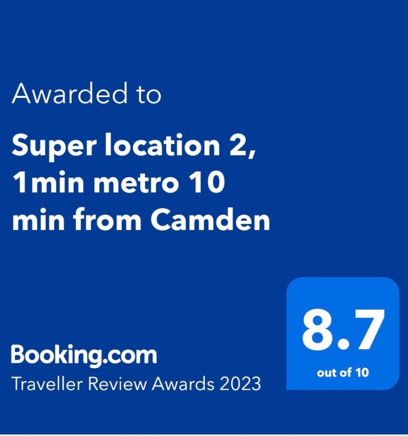 Super Location 2, 1Min Metro 10 Min From Camden Apartman London Kültér fotó